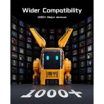 خرید شارژر GravaStar Alpha65 - دارای دو شاخه و سه شاخه - نسخه War Damaged Yellow